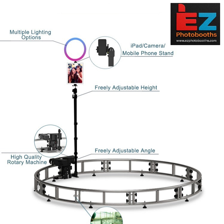 Trackstar 360 Photo Booth – Spinning Video Booth for Events