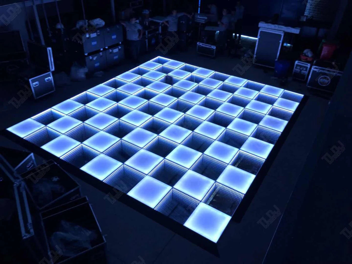 🔥 20x20 LED Infinity & Solid Top Dance Floor – Wireless, Durable, and Event-Ready
