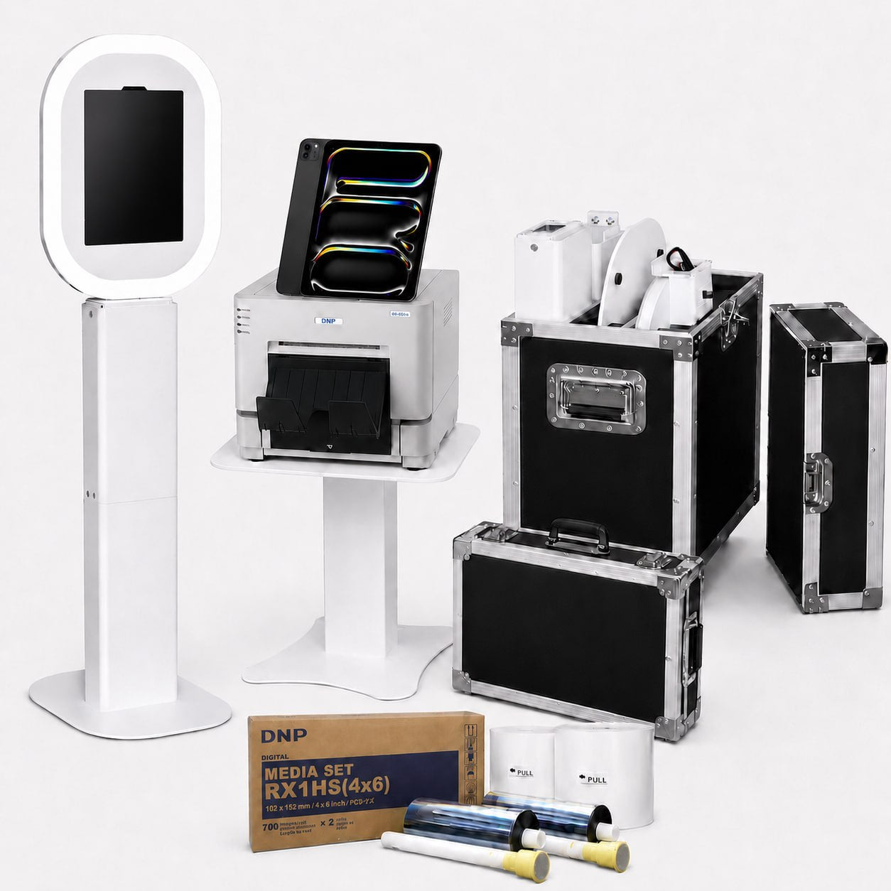BeautiPad Complete Photo Booth Package with iPad Pro 13" M4 + DNP Printer