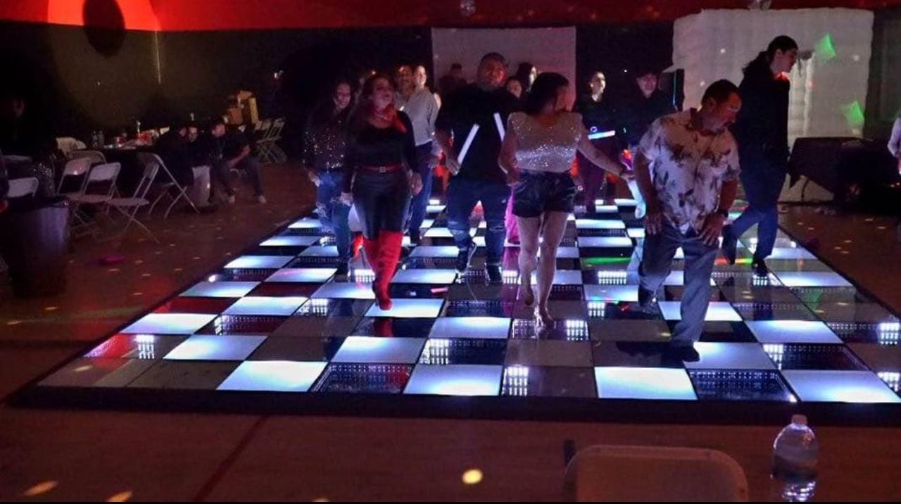 🔥 20x20 LED Infinity & Solid Top Dance Floor – Wireless, Durable, and Event-Ready
