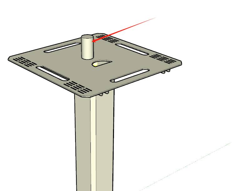 Universal Totem Stand – Moving Head, Speaker, or Printer Pedestal