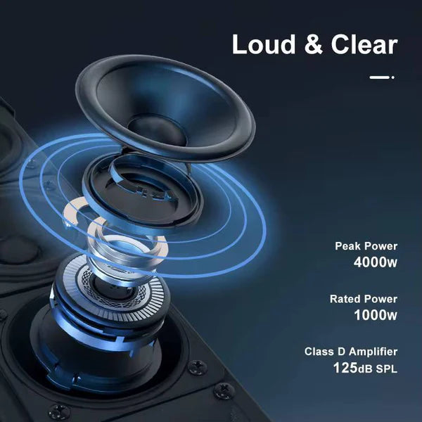 Accuracy Pro Audio E1212 Column Speaker – Powerful. Portable. Professional