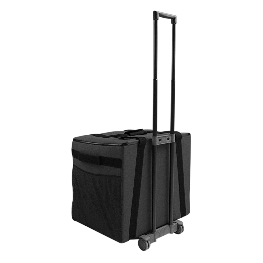 Printer Case Rolling Bag w/ Recessed Wheels and Handle