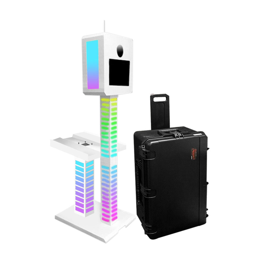 T11 Vision Photo Booth Shell with Printer Stand and SKB Travel Case