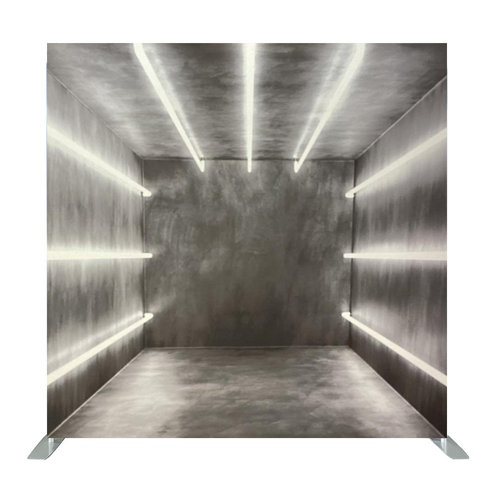 Neon Beam Double Sided Printed Tension Backdrop Set (Frame included)