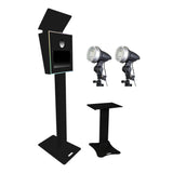 T11 2.5i LED Photo Booth Shell with 2 Strobe Flash and Printer Stand Alone