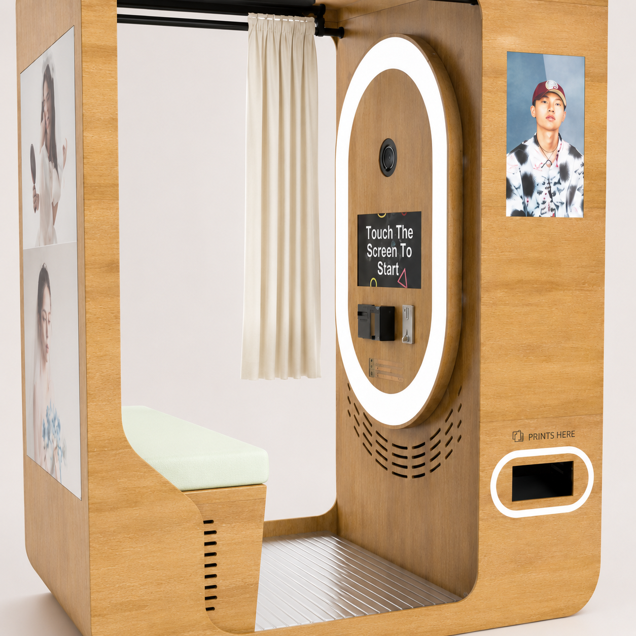 PB-04 Standalone Payment Photo Booth