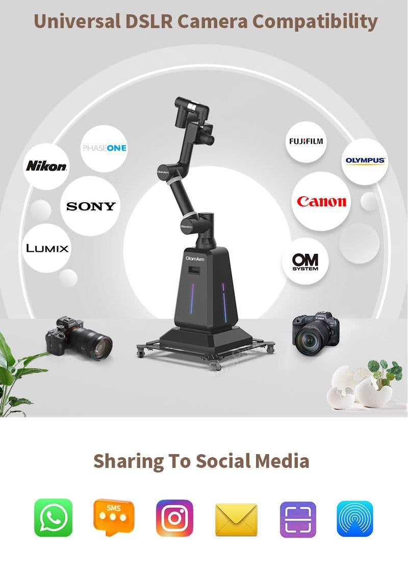 GlamArm Robotic Photobooth – Shop Black Oscars Robot Arm