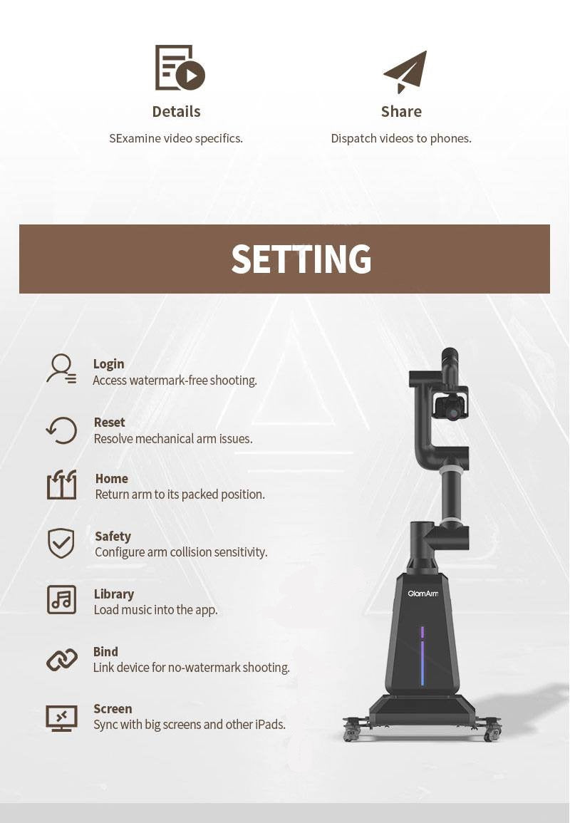 GlamArm Robotic Photobooth – Shop Black Oscars Robot Arm
