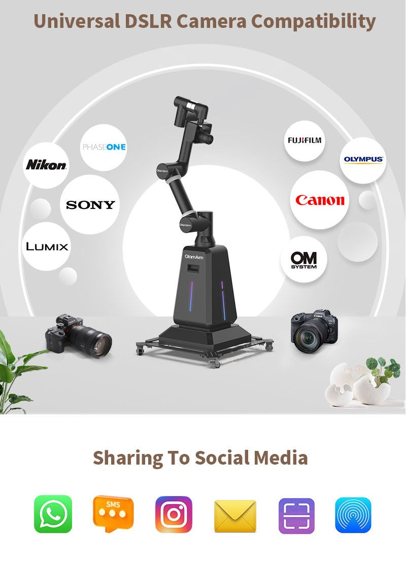 GlamArm Robotic Photobooth – Shop Black Oscars Robot Arm