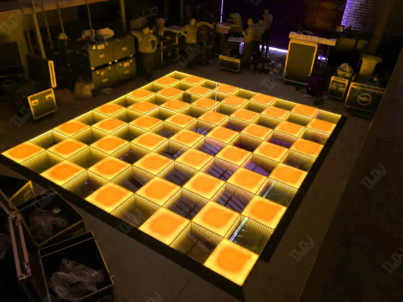 🔥 20x20 LED Infinity & Solid Top Dance Floor – Wireless, Durable, and Event-Ready