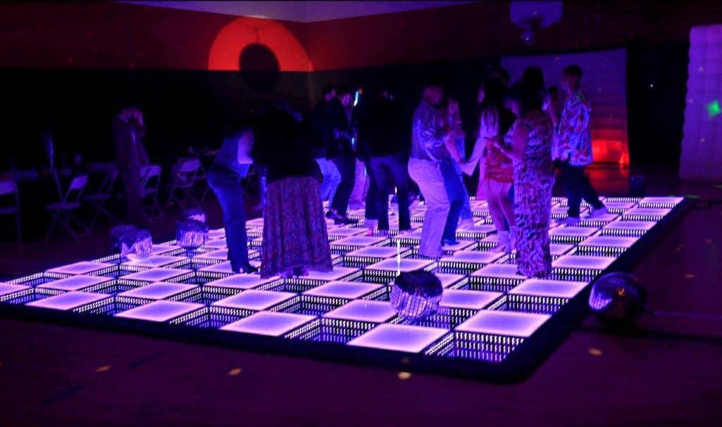 🔥 20x20 LED Infinity & Solid Top Dance Floor – Wireless, Durable, and Event-Ready
