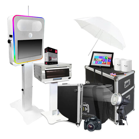 T20R (Razor) LED Photo Booth Business Premium Package (DS40 Printer)