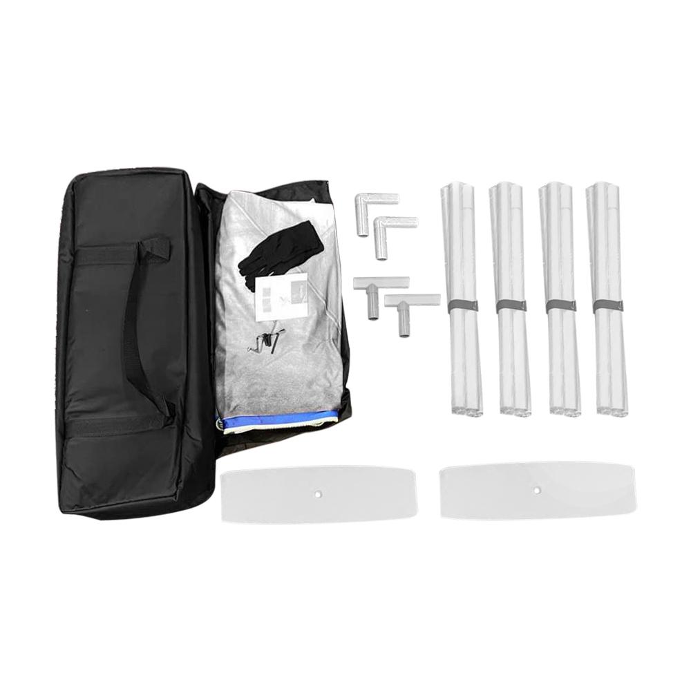 Neon Beam Double Sided Printed Tension Backdrop Set (Frame included)