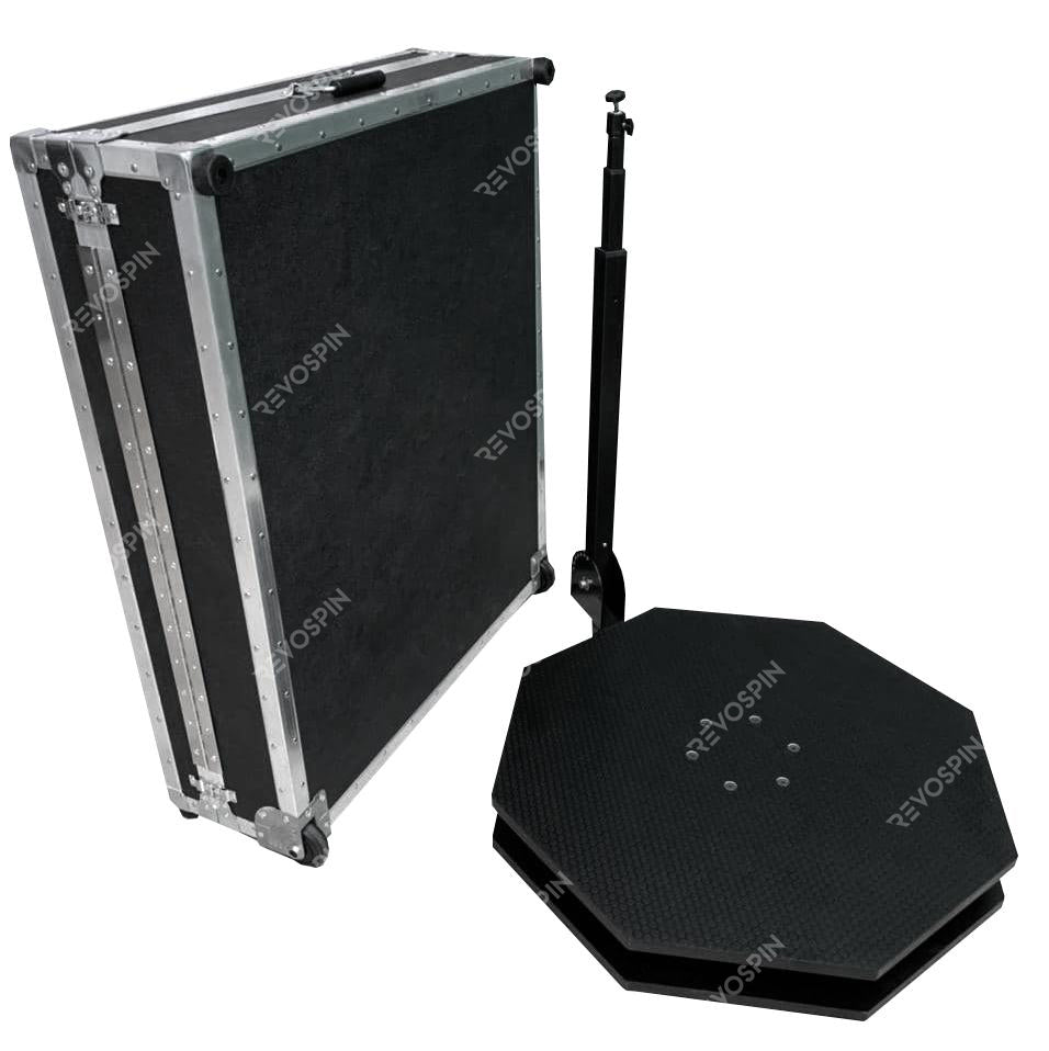 Revospin Om-4 Octagon 360 Photo Booth Deluxe Package (Manual Spin)